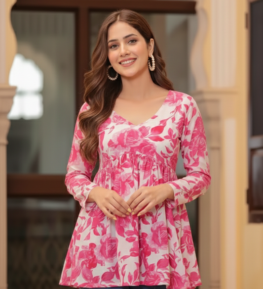 New Trendy Short Kurtis For Girls