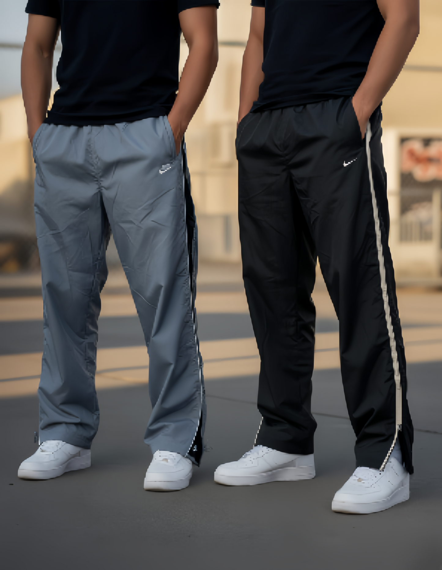 Men's Oversized Sports Track Pant (Pack of 2)