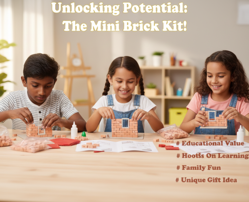 🧱 Mini Bricks Dream Home Kit | Educational DIY Toy for Kids