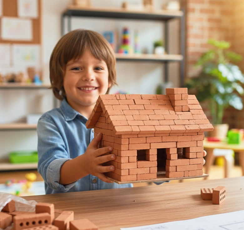 🧱 Mini Bricks Dream Home Kit | Educational DIY Toy for Kids