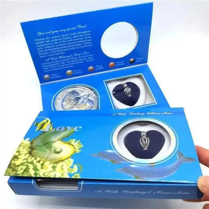 The Gift Choice: 🎁 The Ultimate Valentine’s Surprise – Real Oyster Pearl & Chain